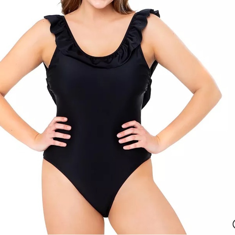 Women's Sugar Coast Ruffle One-Piece Swimsuit - Picture 1 of 5
